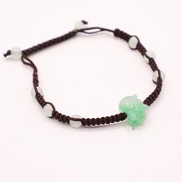 Jade Pig Woven Bracelet - Picture 3 of 4